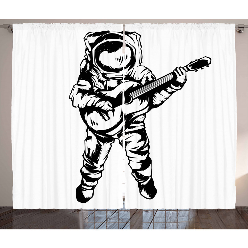 Jamming Space Man Curtain