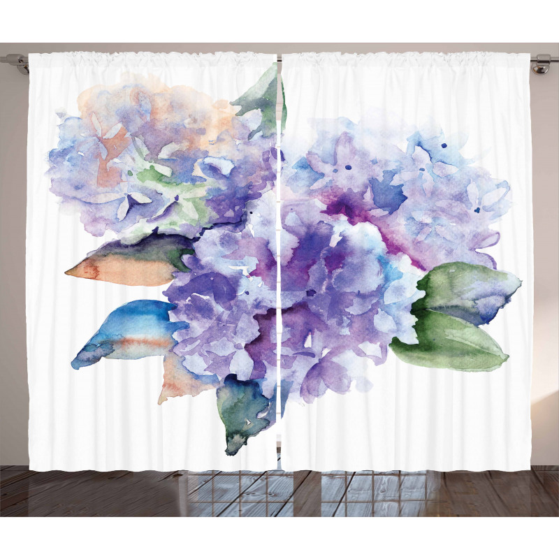 Blooming Hydrangea Curtain