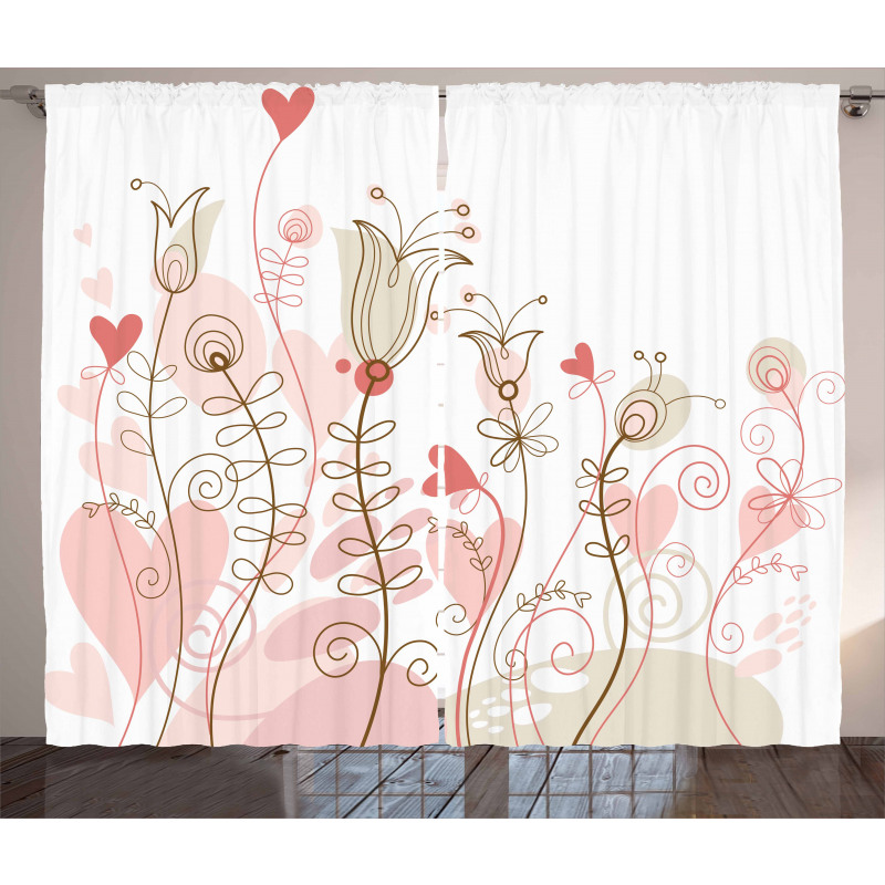 Wedding Inspired Art Curtain