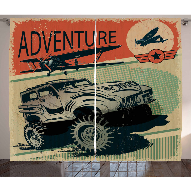 Strong Vehicle Planes Curtain