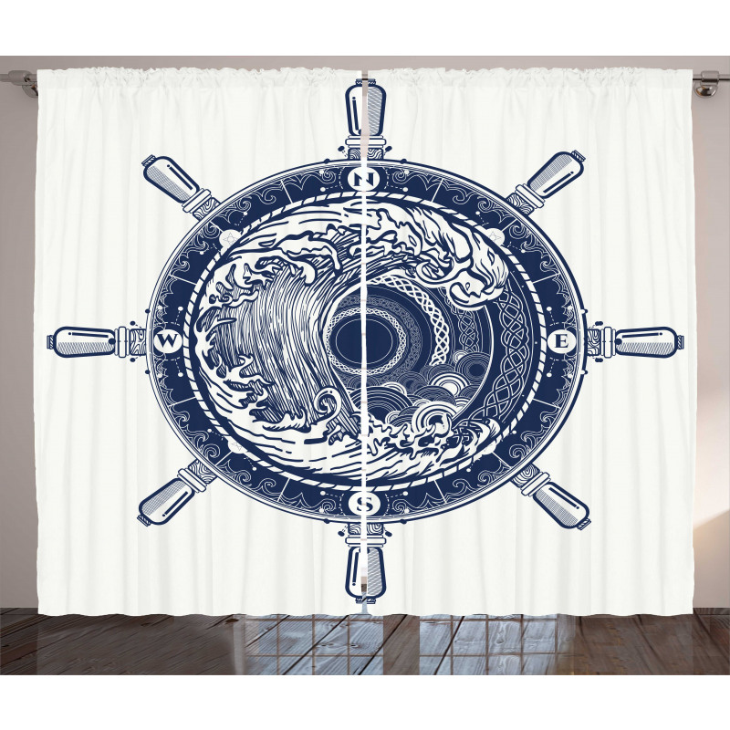 Sea Compass Tsunami Curtain