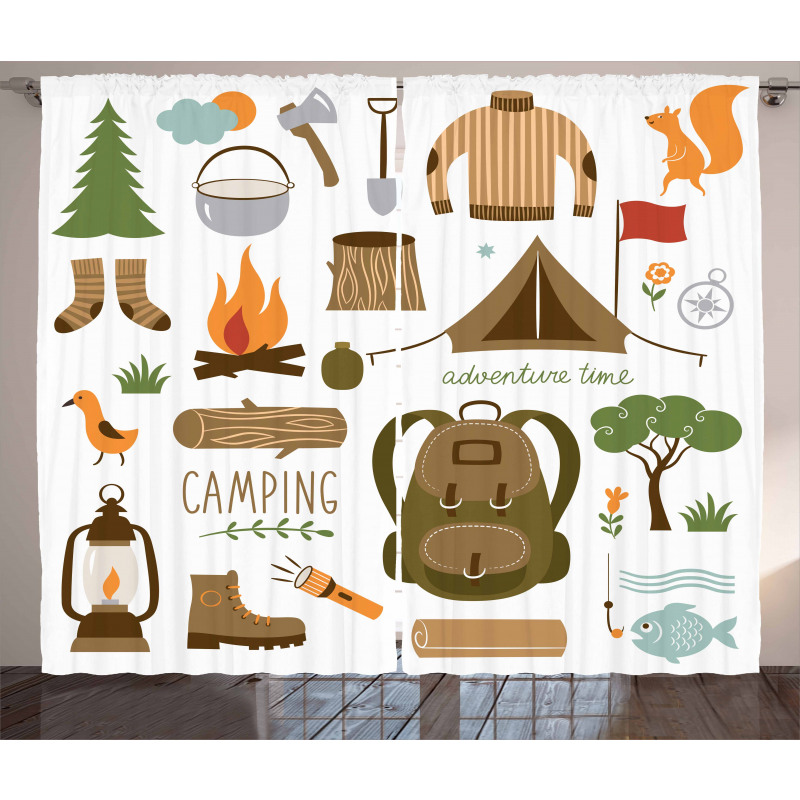 Camping Equipment Curtain