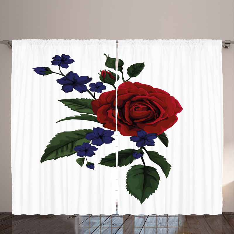 Rosebud Little Blossom Curtain