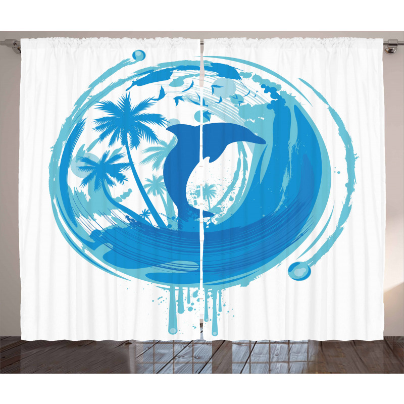 Maritime Style Exotic Curtain