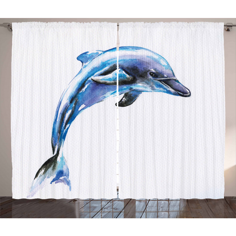 Ecological Theme Design Curtain