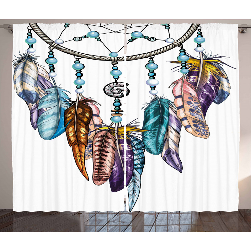 Ornate Dreamcatcher Curtain