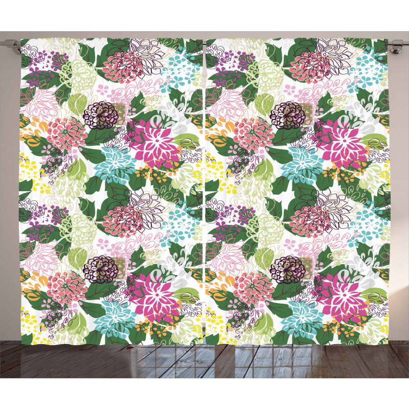 Blooms Beauty Curtain