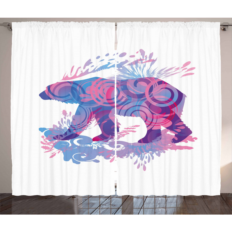 Abstract Fantasy Curtain