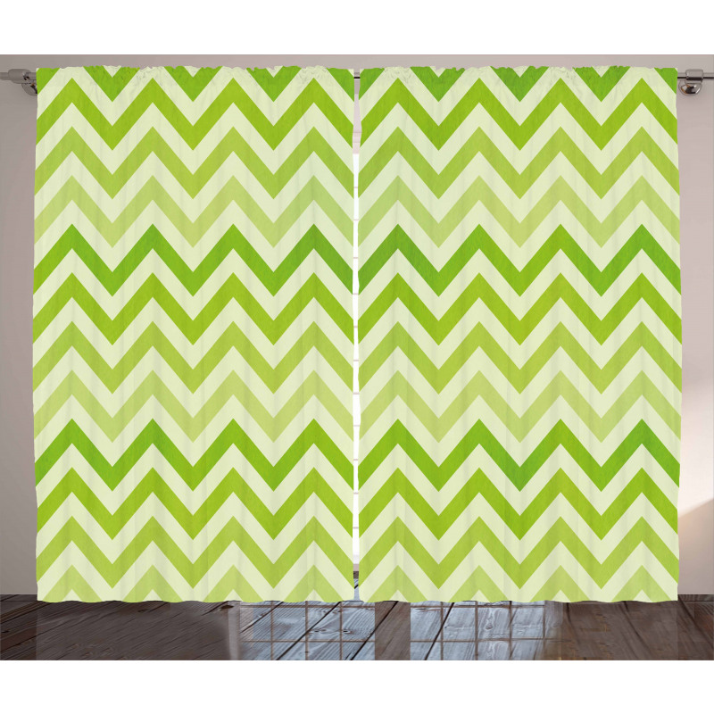 Traditional Chevron Curtain