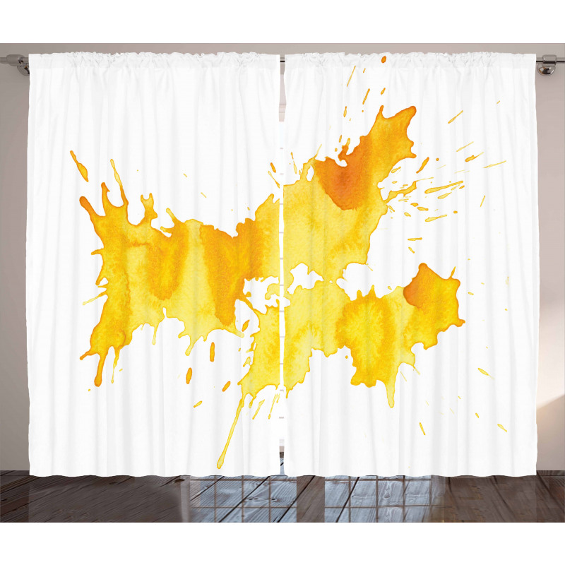 Color Splash Curtain
