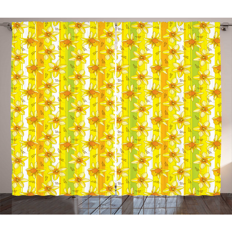 Narcissus Blossom Curtain