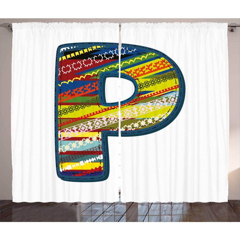 Boho Style Baby Theme Curtain