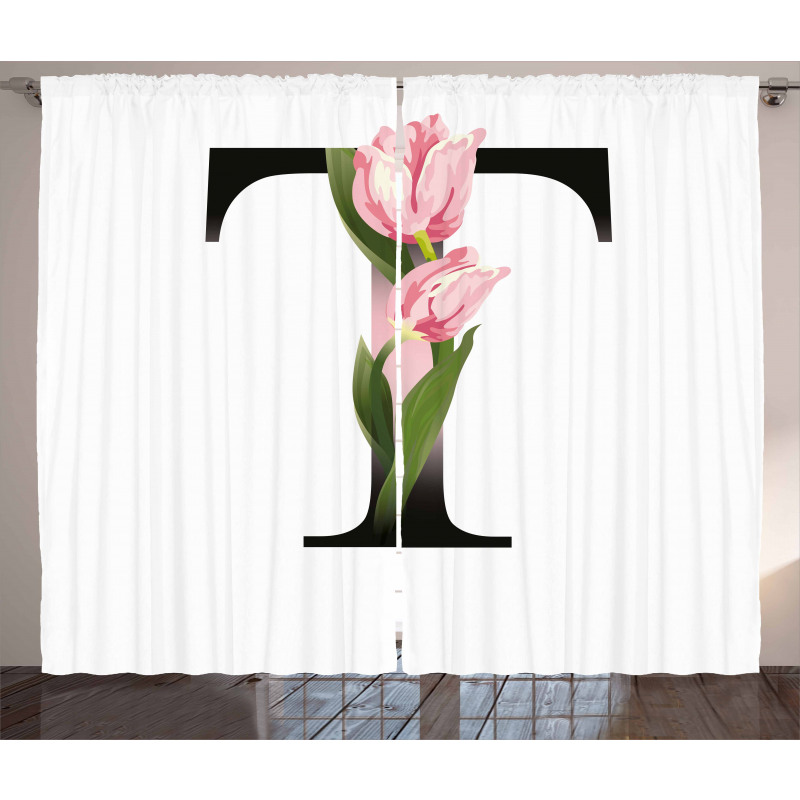 Spring Garden Flora T Curtain