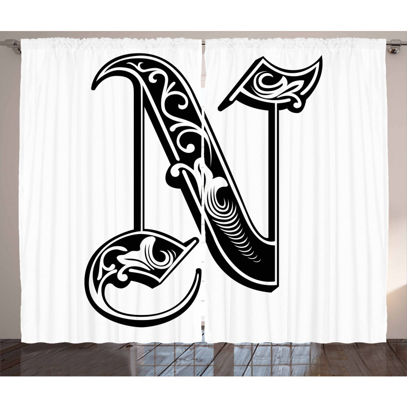 Gothic Victorian Style Curtain