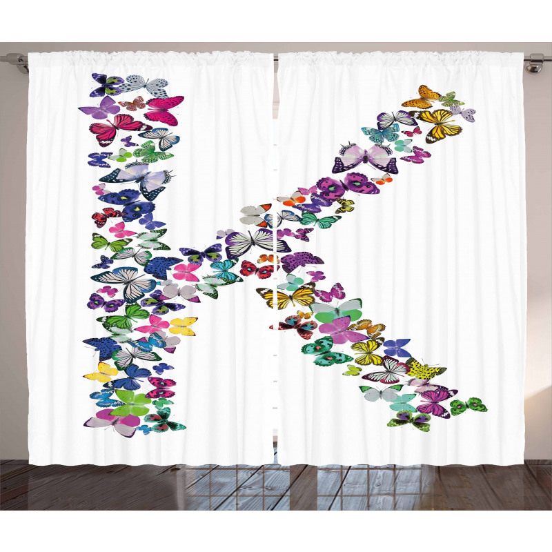 Nature Typography Curtain
