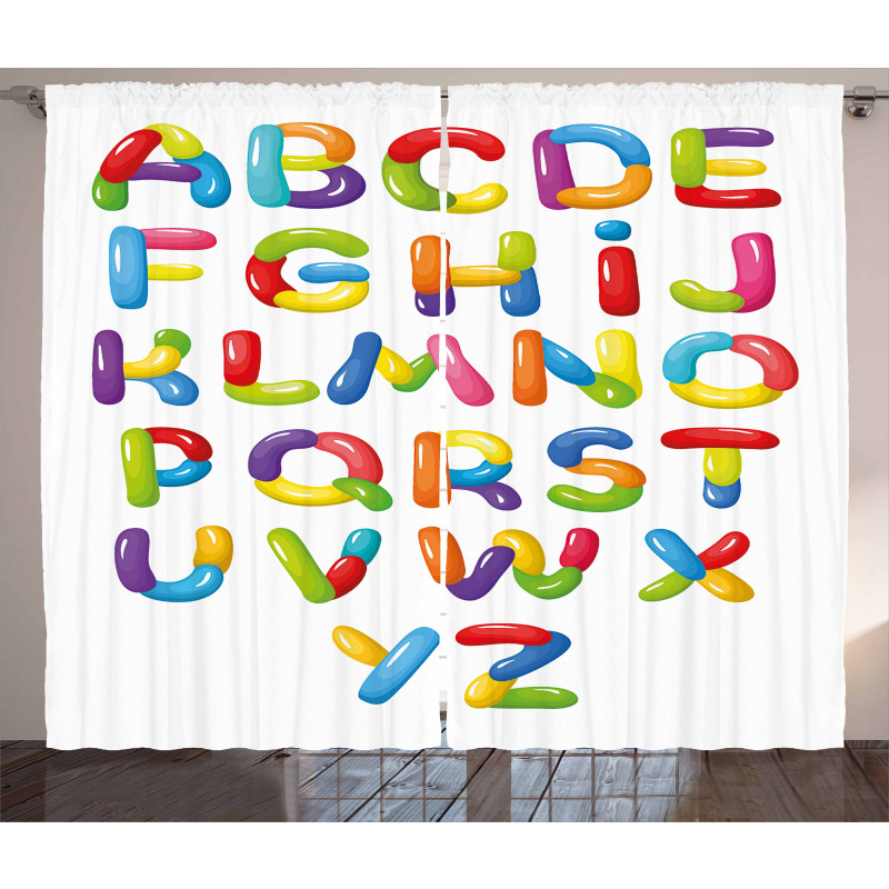 Cheerful Kids Design Curtain