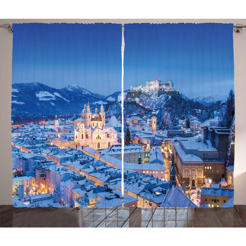 Historic City Salzburg Curtain