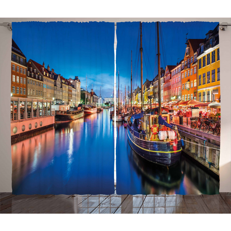 Nyhavn Canal Copenhagen Curtain