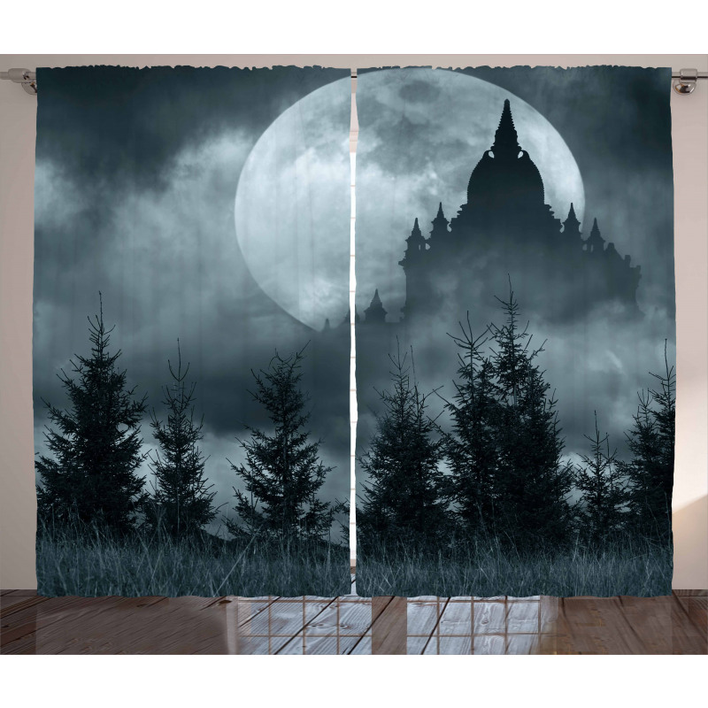 Magic Castle Design Curtain