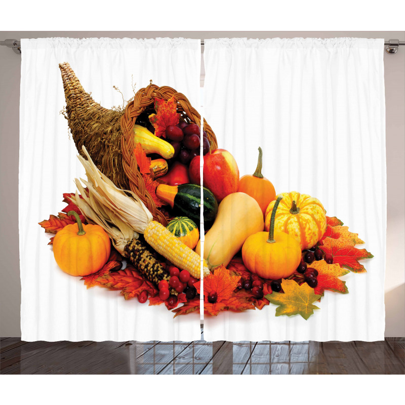Thanksgiving Photograph Curtain