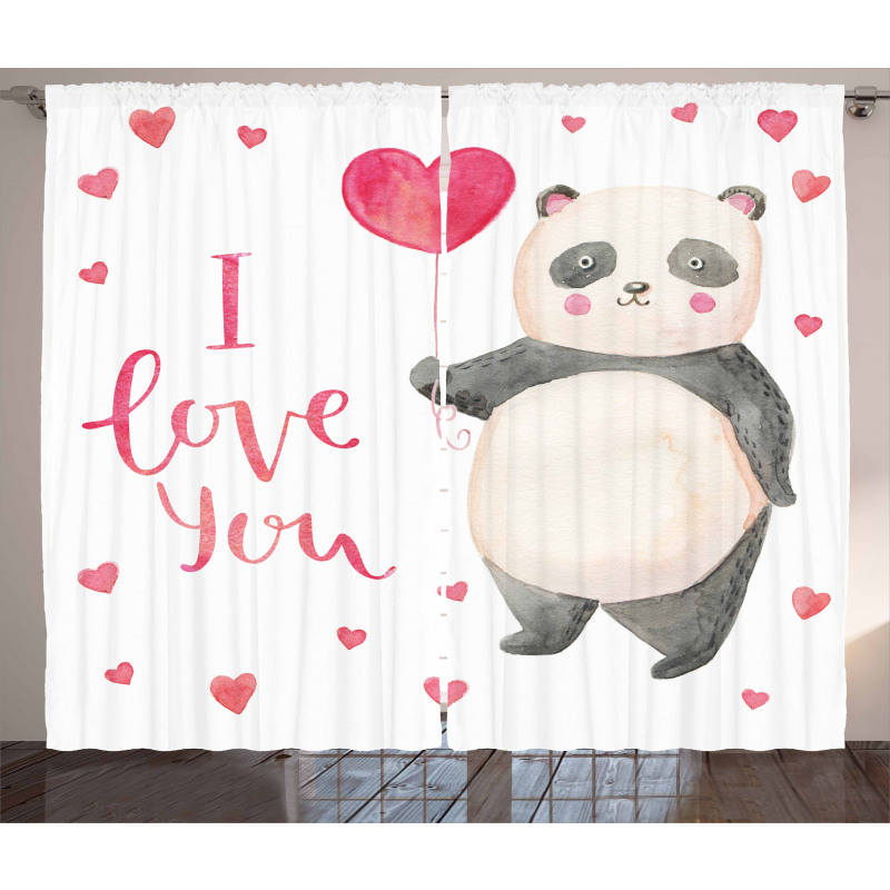 Panda Balloon Curtain