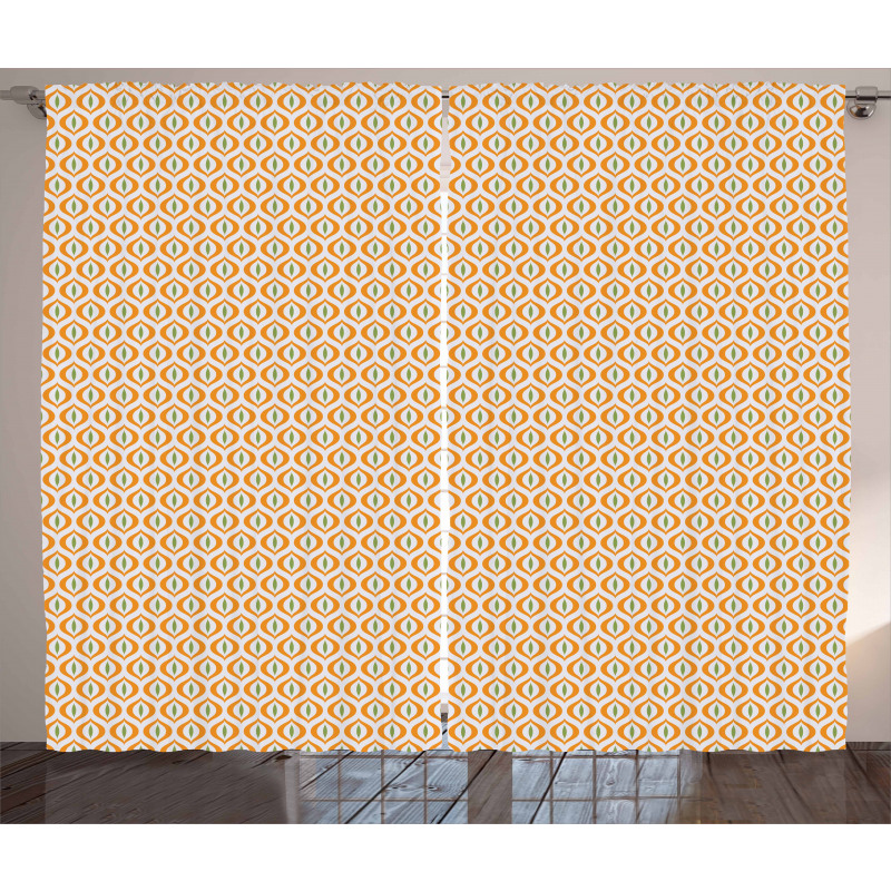 Cats Eye Pattern Curtain