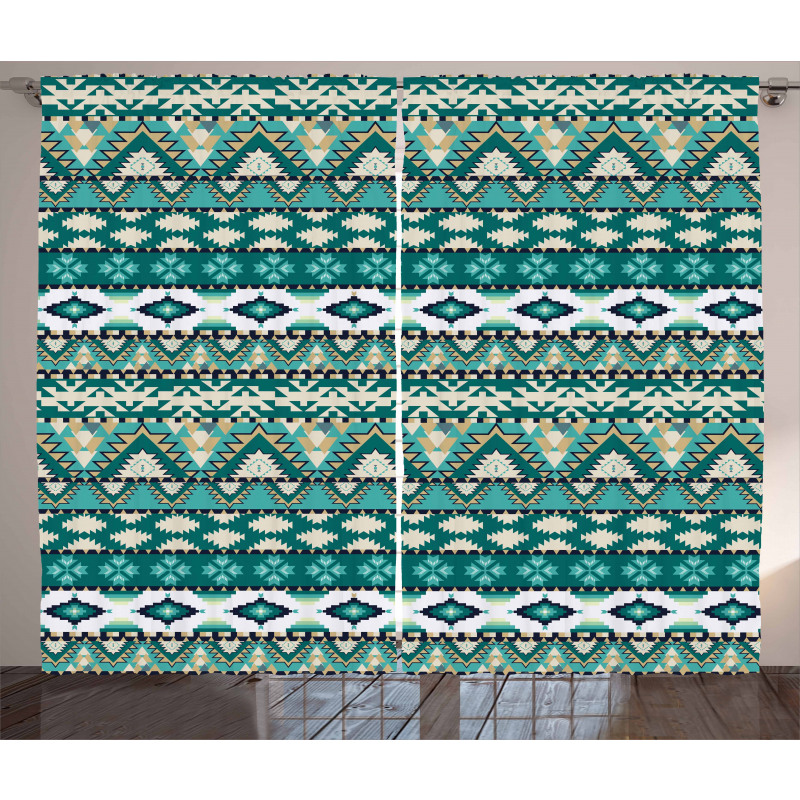 Aztec Design Curtain