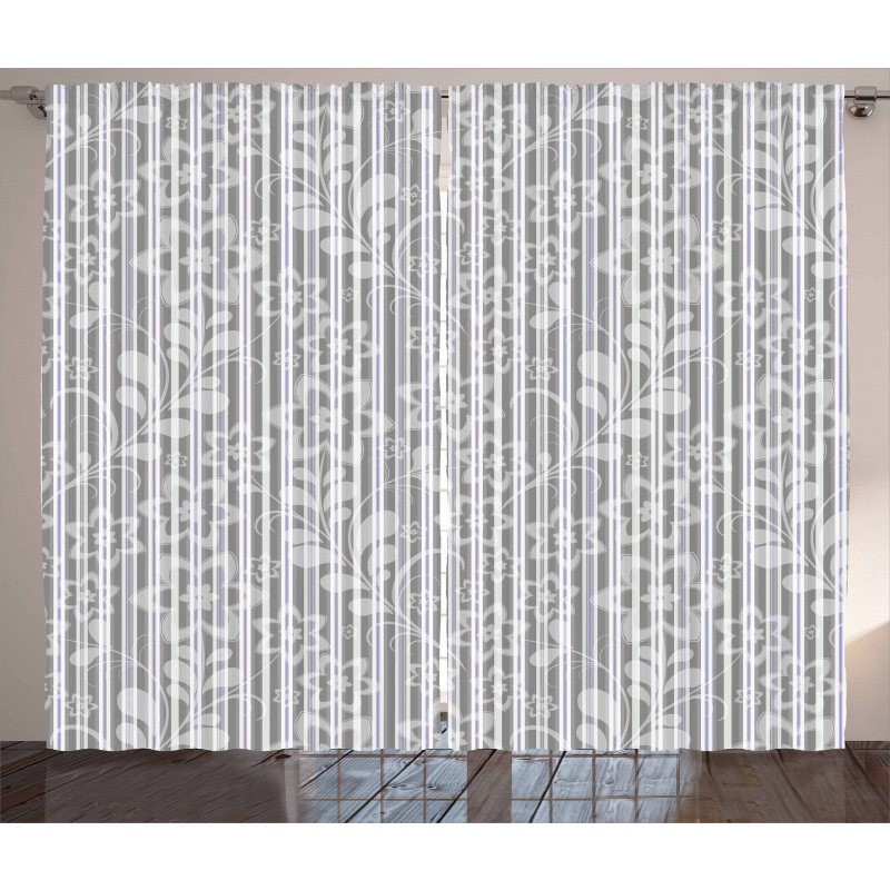 Floral Inspired Curtain