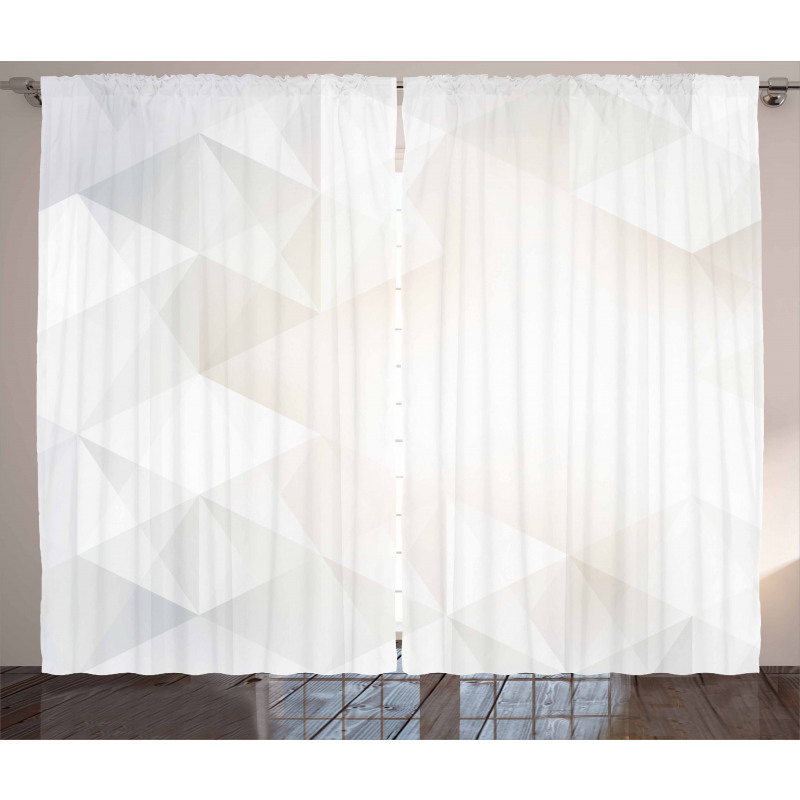 Polygon Contemporary Curtain