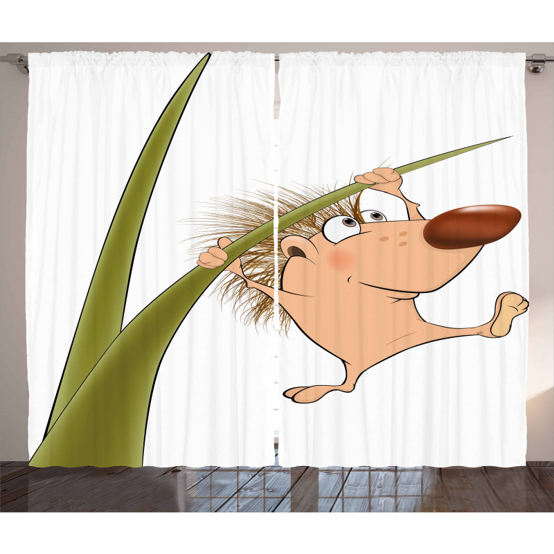 Small Hadgehog Curtain