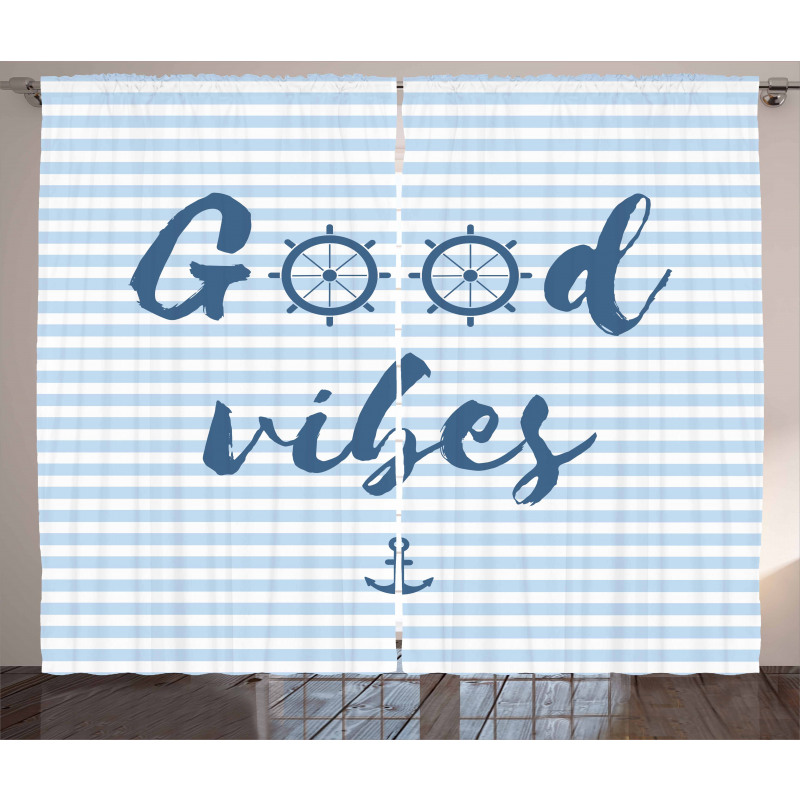 Nautical Maritime Curtain