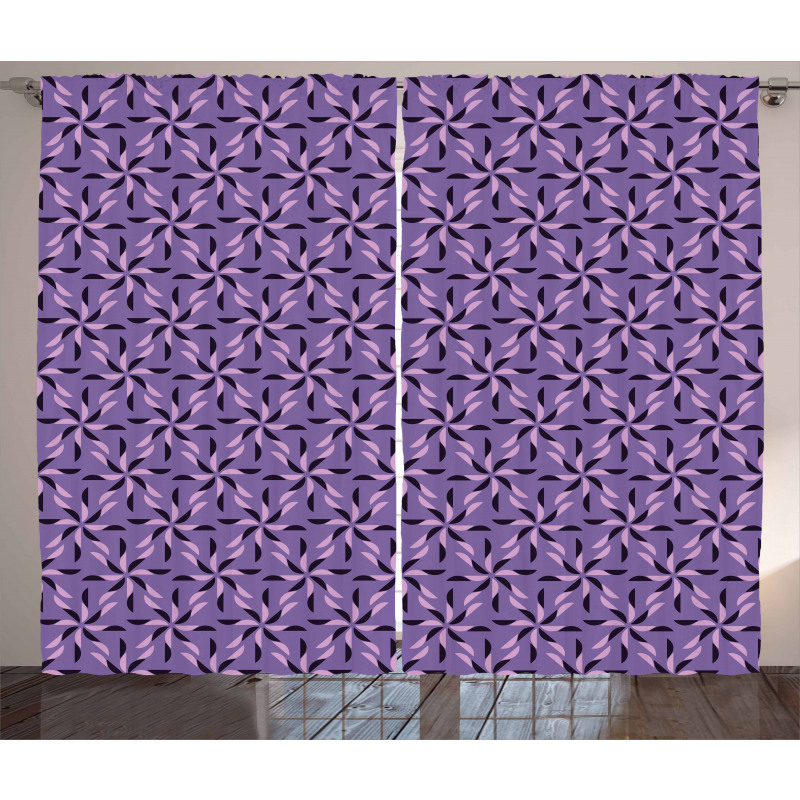 Flowers Nature in Bloom Curtain