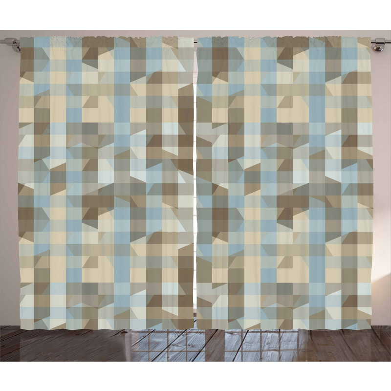 Soft Vertical Line Design Curtain