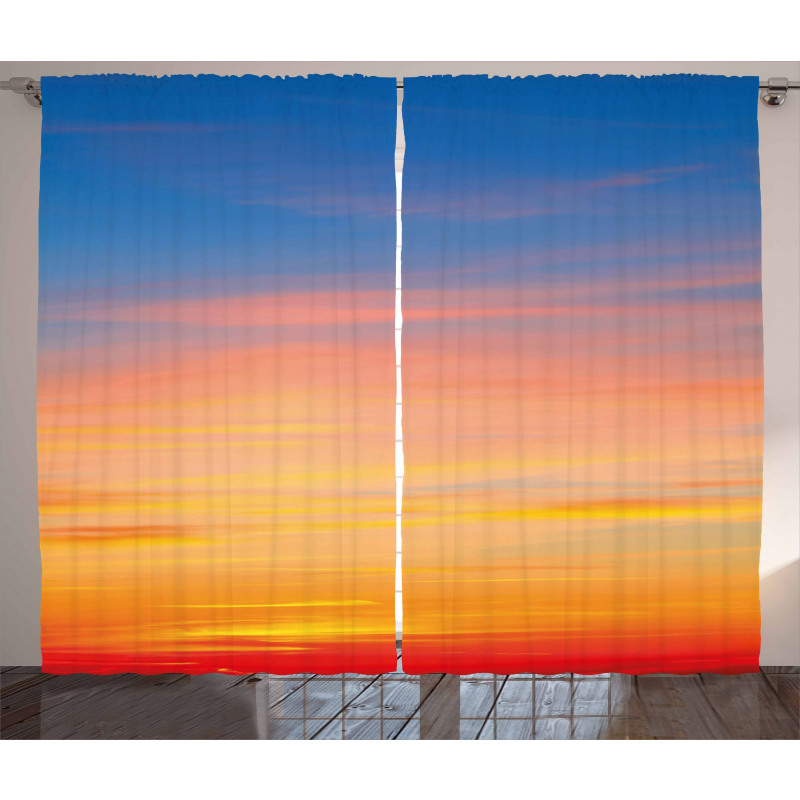 Majestic Dramatic Sunset Curtain