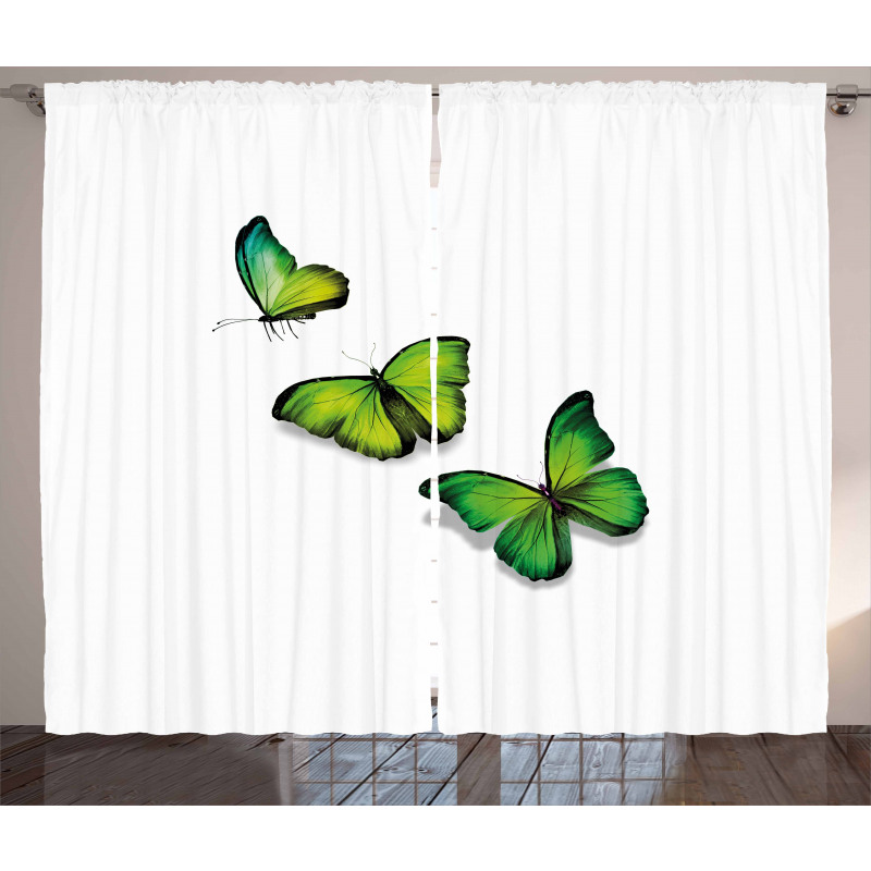 Spring Butterfly Curtain