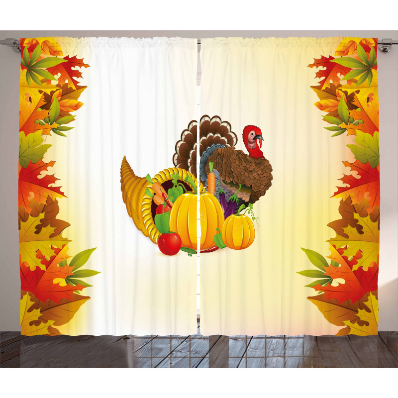 Cornucopia and Poultry Curtain