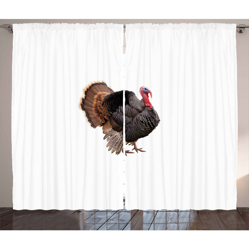 Farm Animal Portrait Curtain