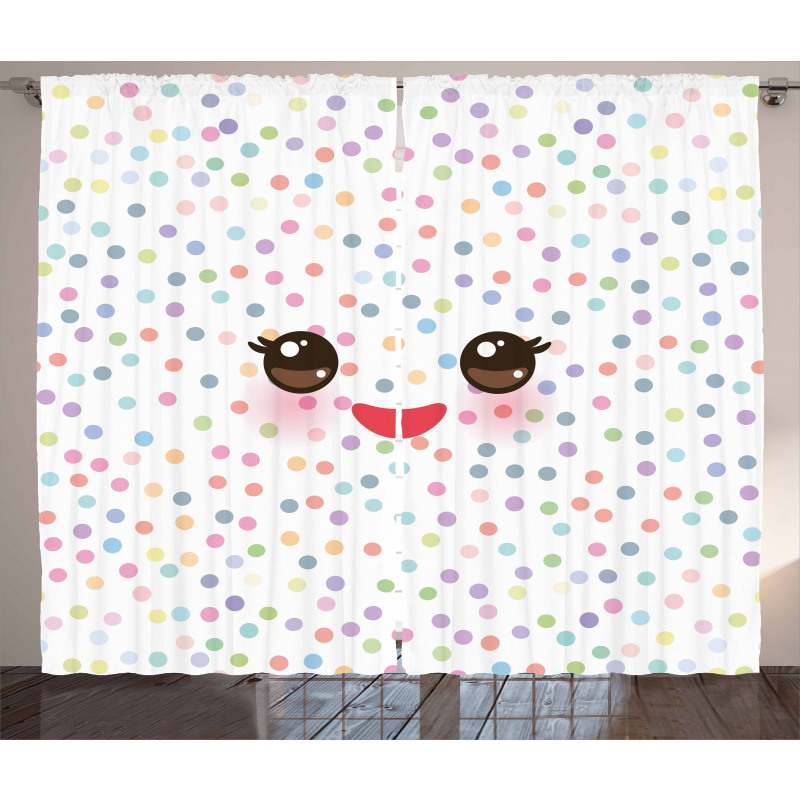 Kawaii Funny Muzzle Curtain