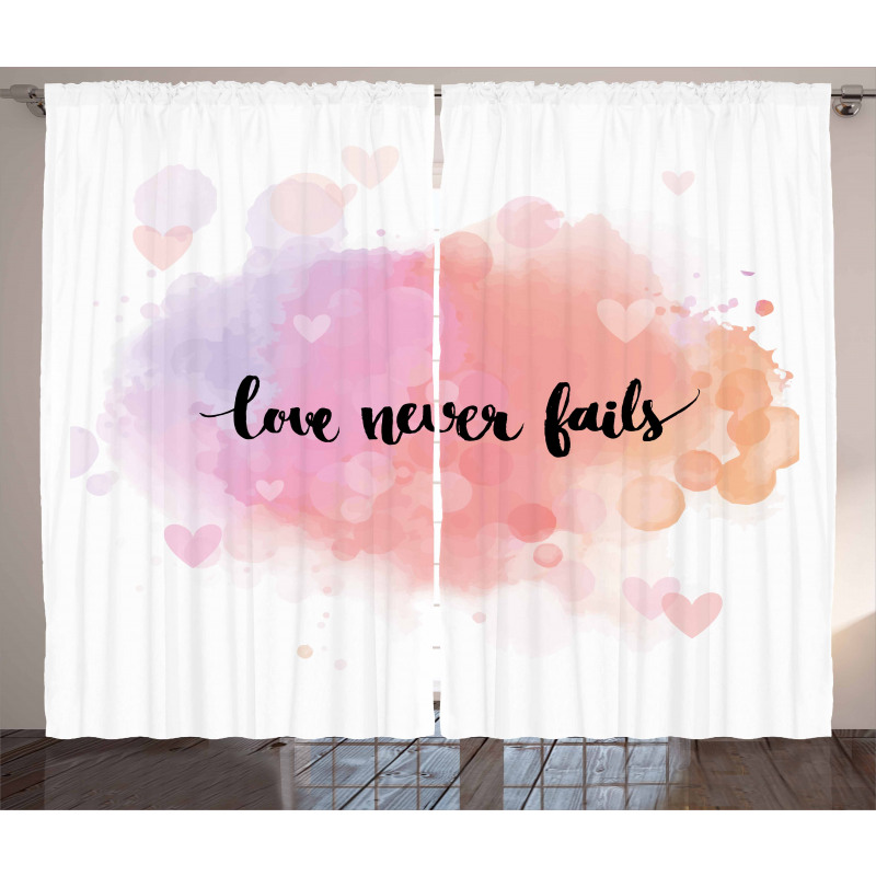 Dreamy Pastel Romantic Curtain