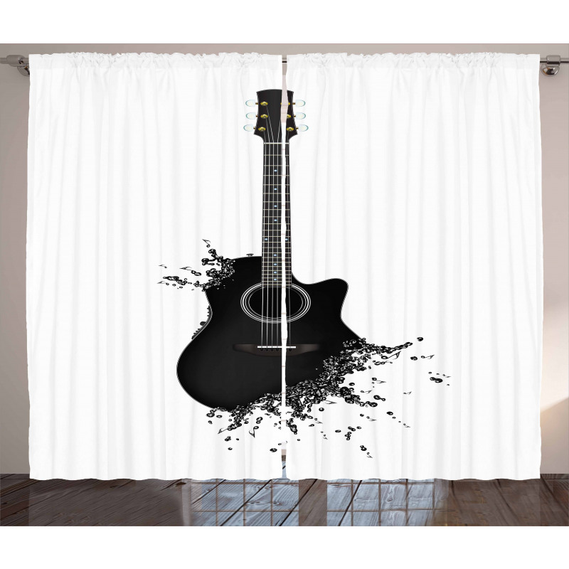 Musical Device Strings Curtain