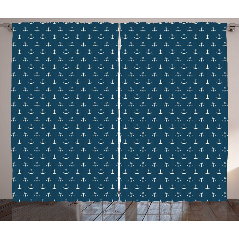 Nautical Simple Classic Curtain