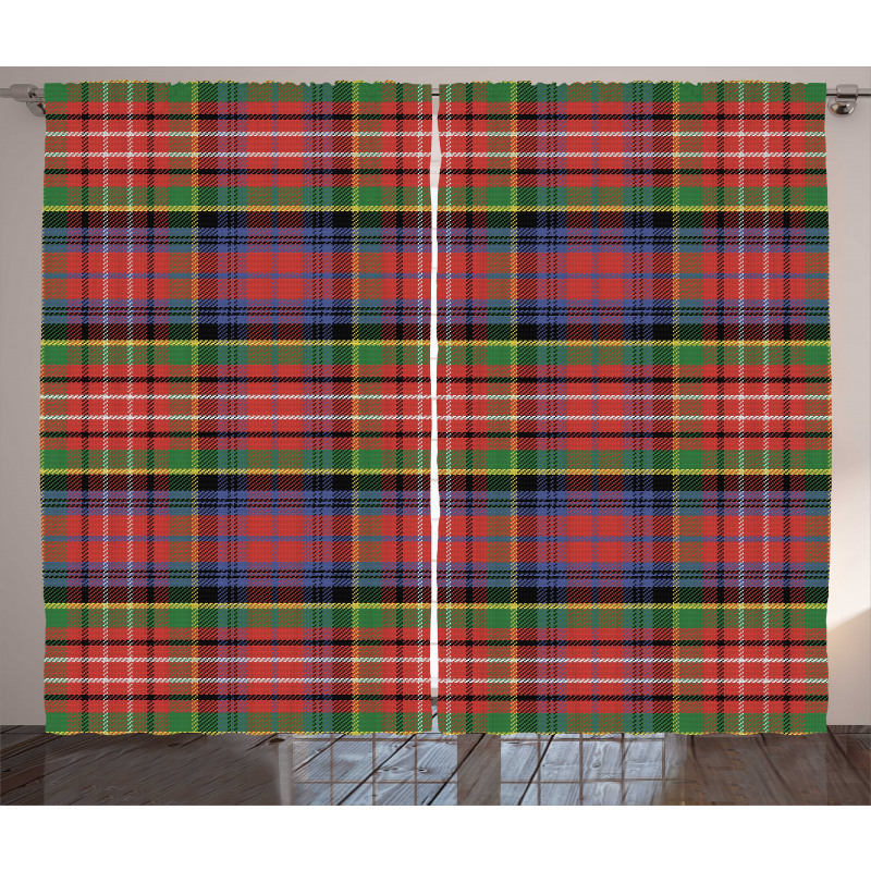 Caledonia Scottish Style Curtain