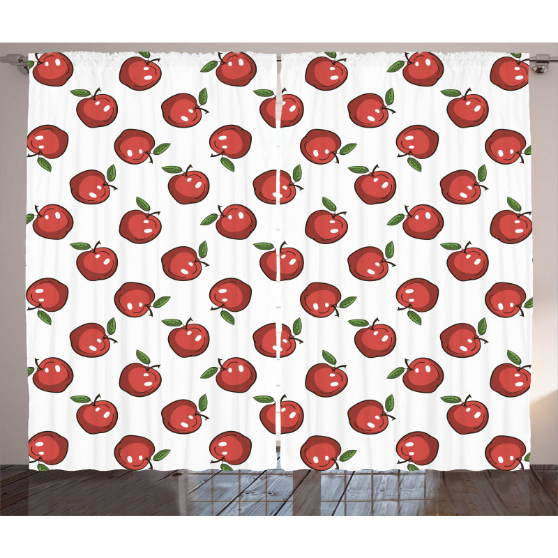 Cartoon Organic Fruit Curtain