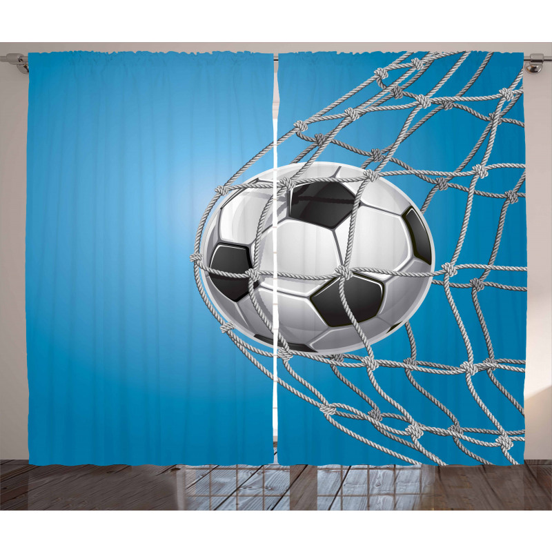 Goal Ball in the Net Curtain