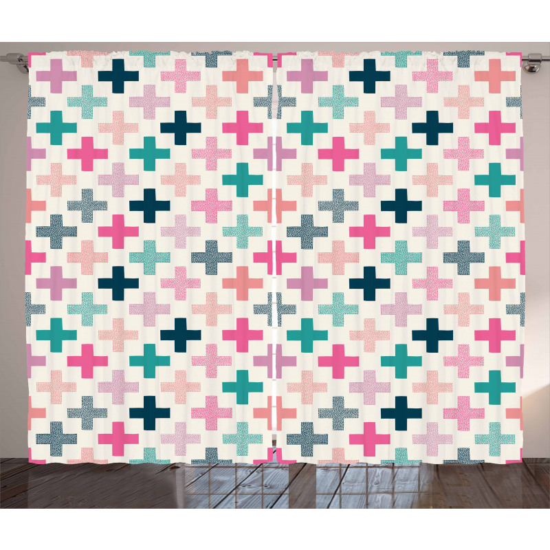 Colorful Hipster Curtain