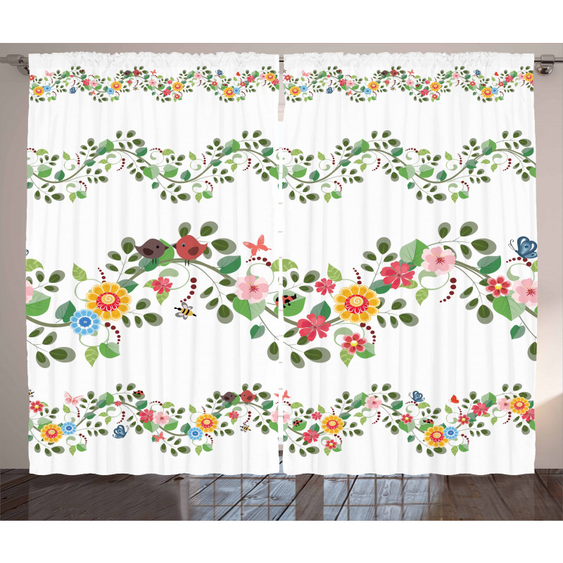 Romantic Pattern Curtain
