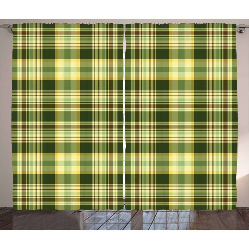 Scottish Quilt Curtain