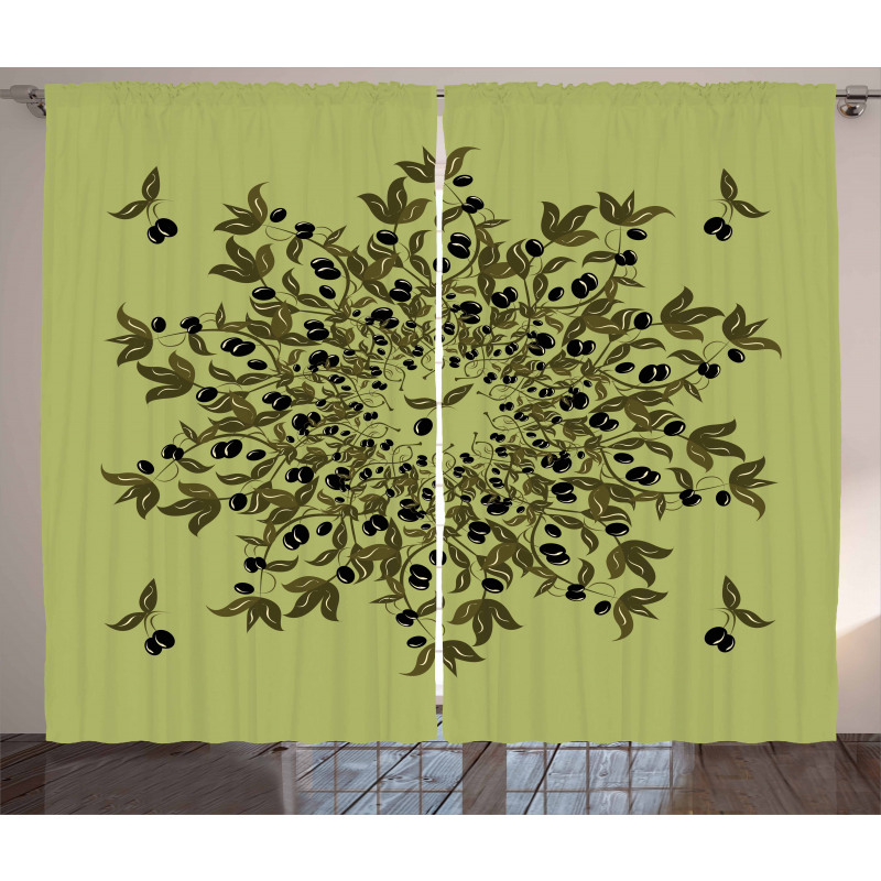 Fruit Branches Curtain
