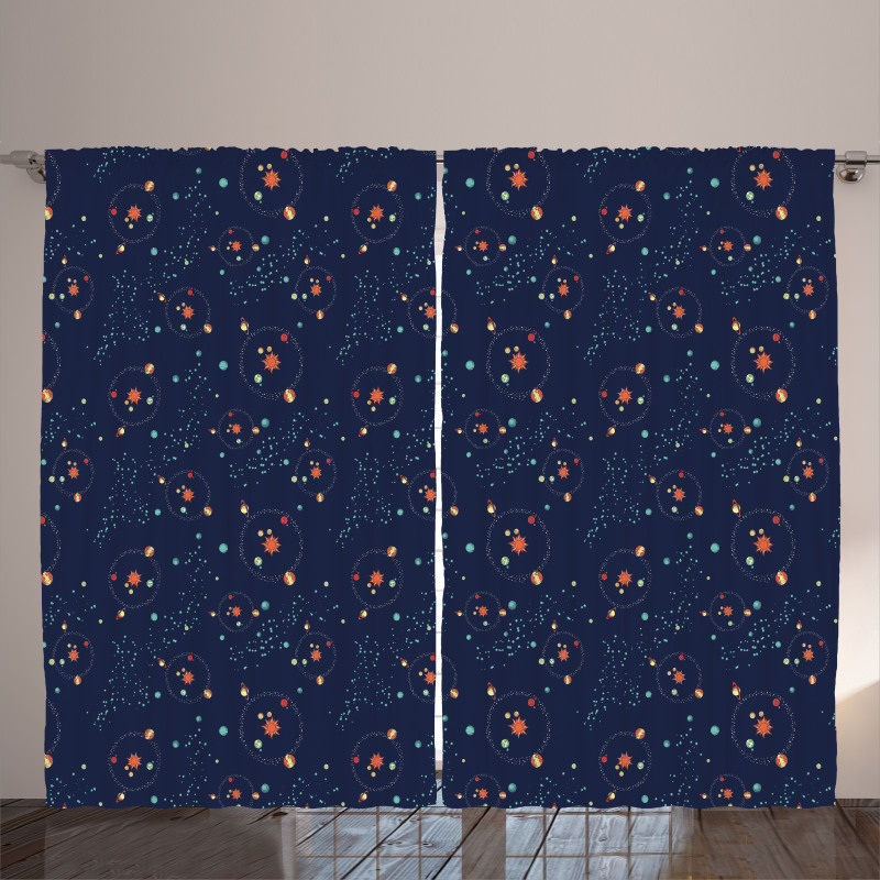 Galaxy Mystic Universe Curtain