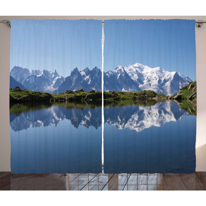 Mont Blanc Alps France Curtain